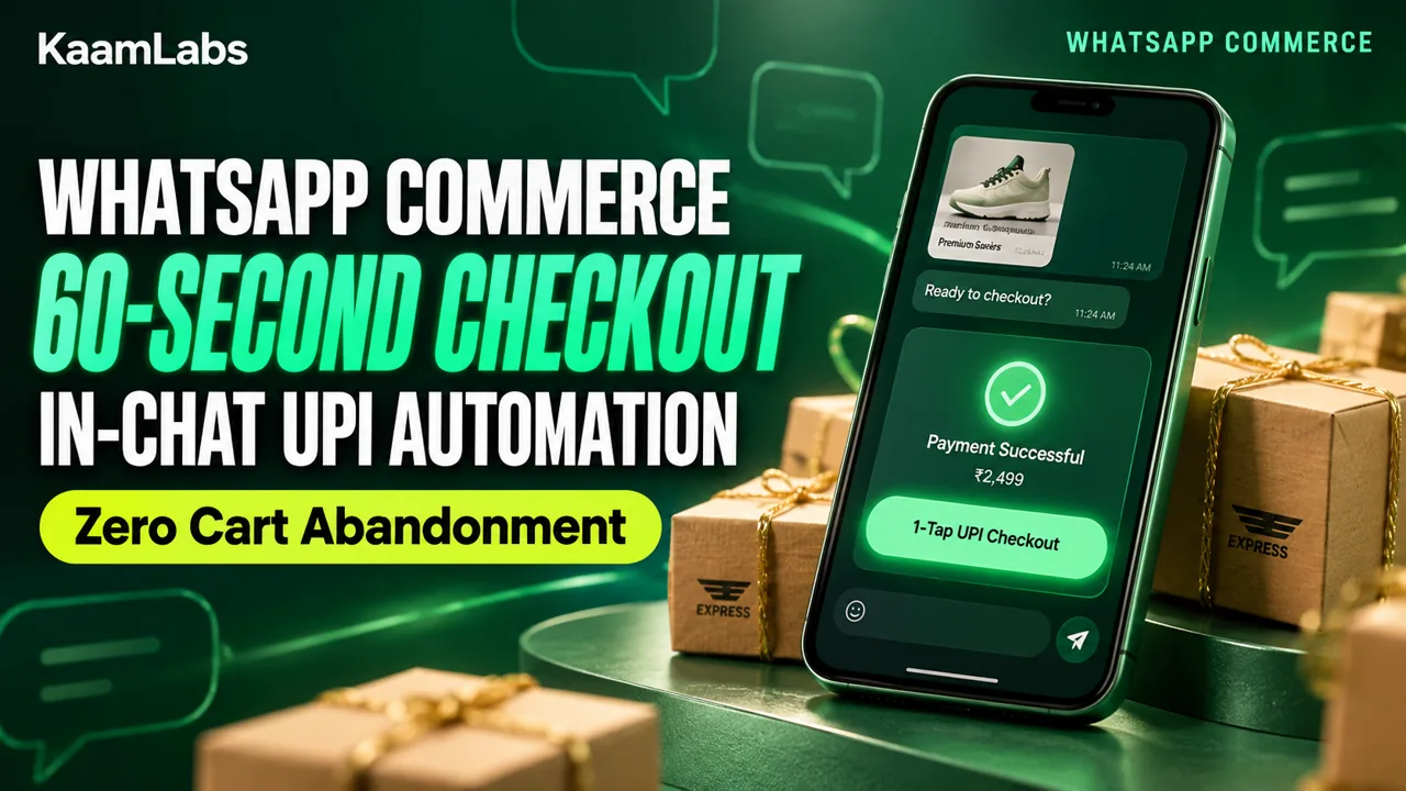 WhatsApp Commerce & Conversational Checkout